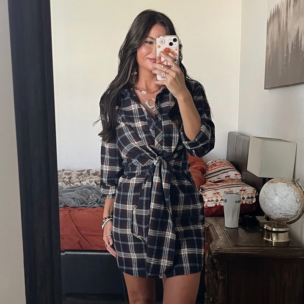 Flannel Dress